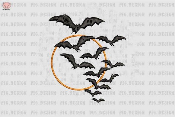 Bat Halloween Embroidery Review